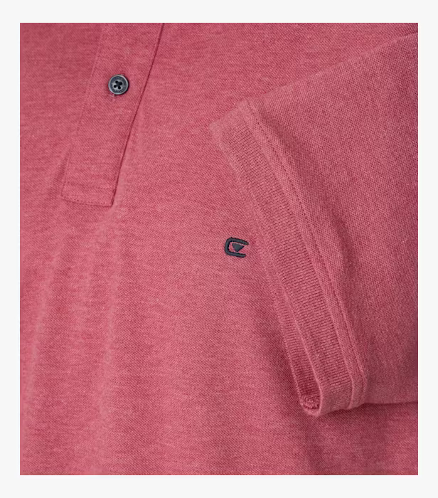 Tricou polo bumbac barbati CASA MODA 004470 roz inchis [4]