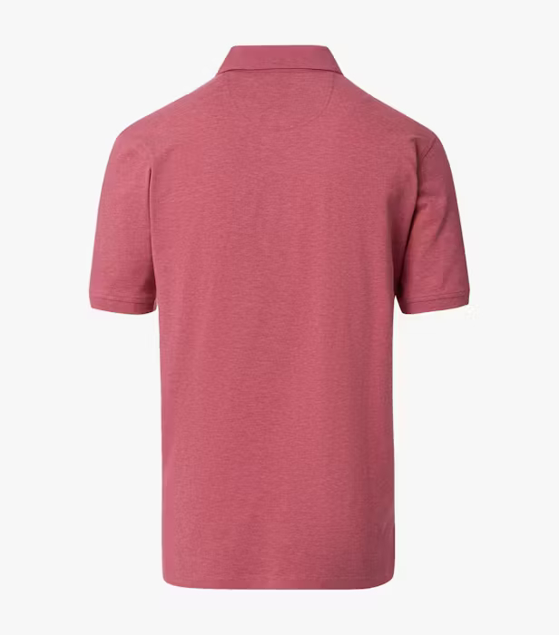 Tricou polo bumbac barbati CASA MODA 004470 roz inchis [2]