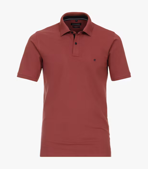 Tricou polo bumbac barbati CASA MODA 004470 caramiziu [1]