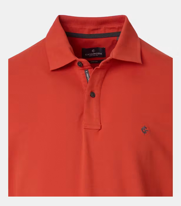 Tricou polo bumbac barbati CASA MODA 004470 corai [3]