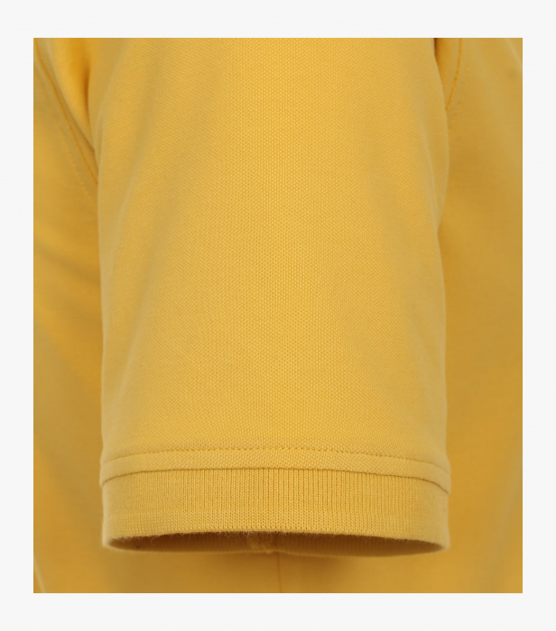 Tricou polo bumbac barbati CASA MODA 004470 galben [4]