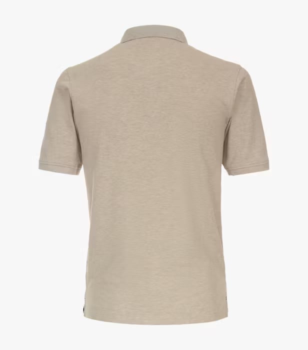 Tricou polo bumbac barbati CASA MODA 004470 bej [2]