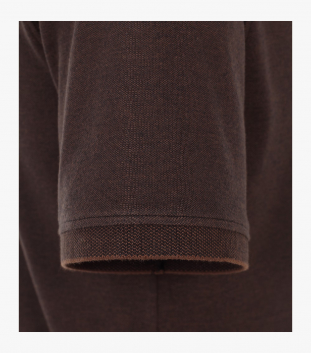 Tricou polo bumbac barbati CASA MODA 004470 maro [4]