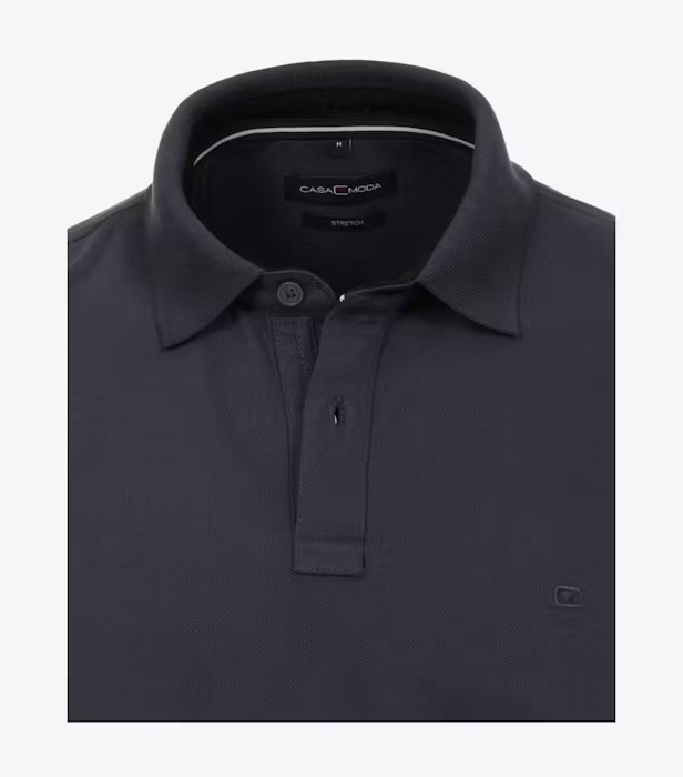 Tricou polo bumbac barbati CASA MODA 004470 antracit [3]