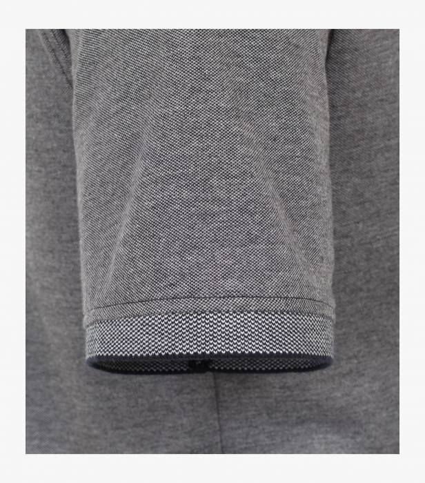 Tricou polo bumbac barbati CASA MODA 004470 gri pepit [5]