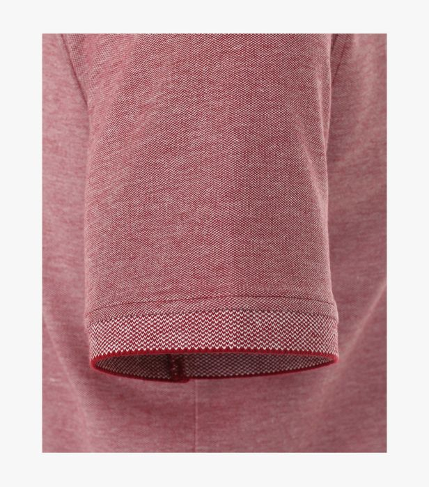 Tricou polo barbati CASA MODA 004470 uni rosu [4]