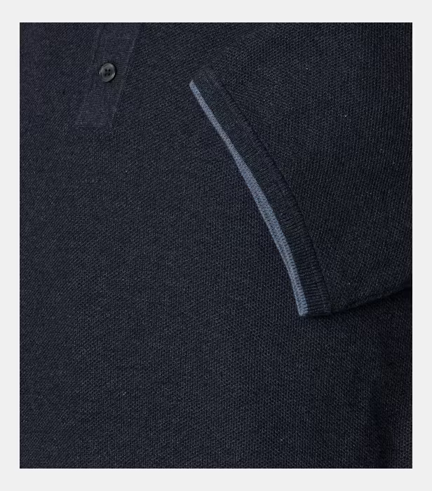 Tricou polo bumbac barbati CASA MODA bleumarin [4]