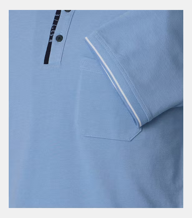 Tricou polo bumbac barbati CASA MODA albastru [4]