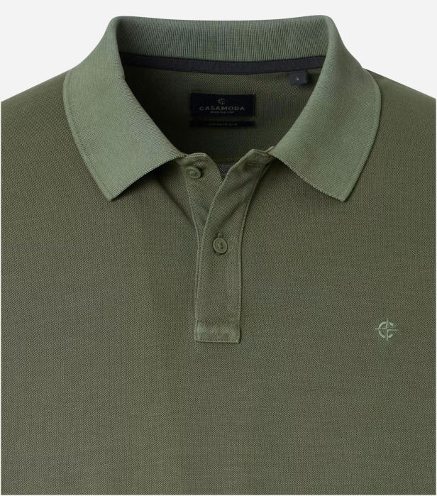 Tricou polo bumbac barbati CASA MODA  kaki [3]