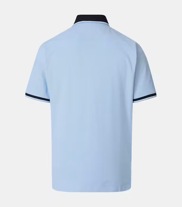 Tricou polo bumbac barbati CASA MODA bleu [2]