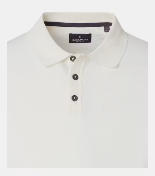 Tricou polo bumbac barbati CASA MODA alb [3]