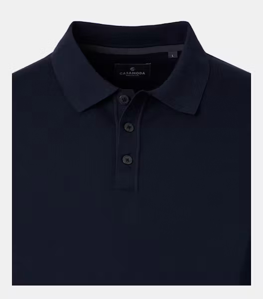 Tricou polo bumbac barbati CASA MODA bleumarin [3]