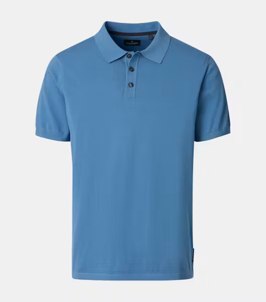 Tricou polo bumbac barbati CASA MODA albastru [5]