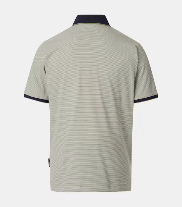 Tricou polo bumbac barbati CASA MODA verde deschis dungulite [2]