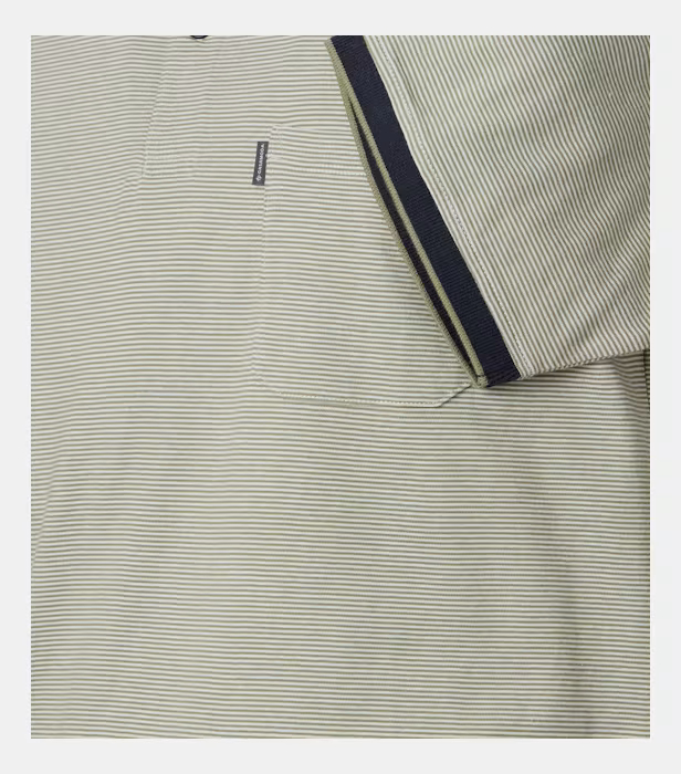 Tricou polo bumbac barbati CASA MODA verde deschis dungulite [4]
