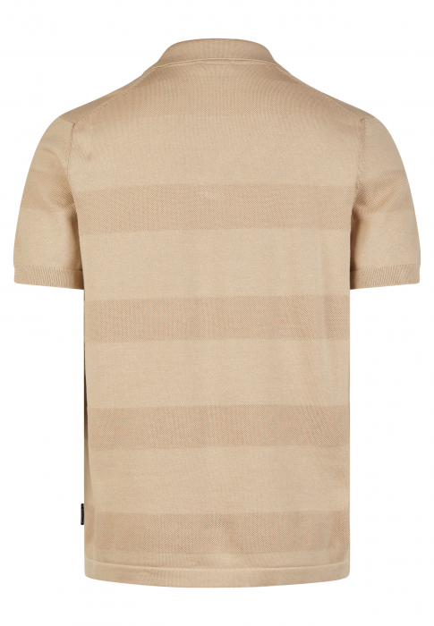 Tricou polo bumbac perforat barbati HECHTER bej [2]