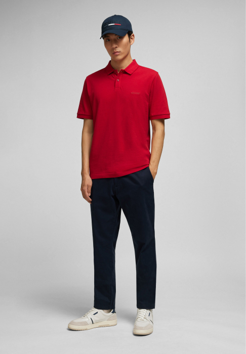 Tricou polo bumbac barbati HECHTER rosu [4]