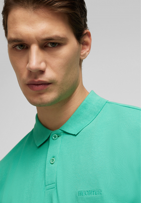 Tricou polo bumbac barbati HECHTER verde deschis [3]