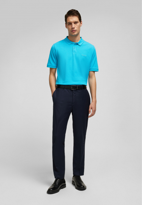 Tricou polo bumbac barbati HECHTER bleu [4]