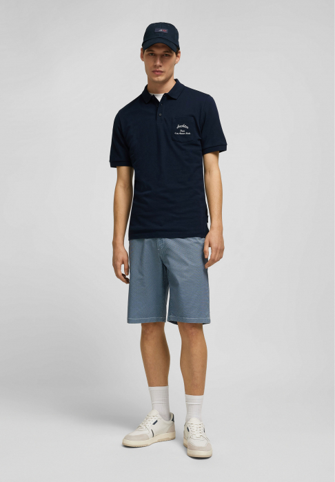 Tricou polo bumbac barbati HECHTER bleumarin [6]