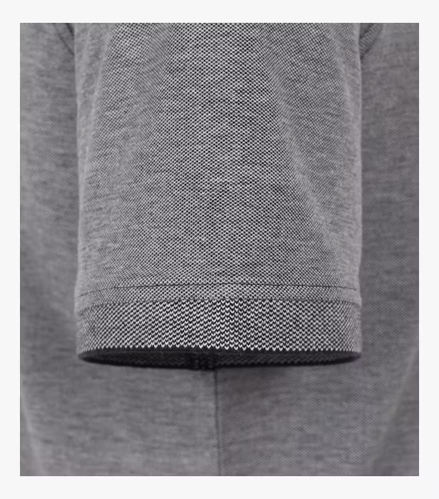 Tricou polo bumbac barbati CASA MODA gri/bleumarin [4]
