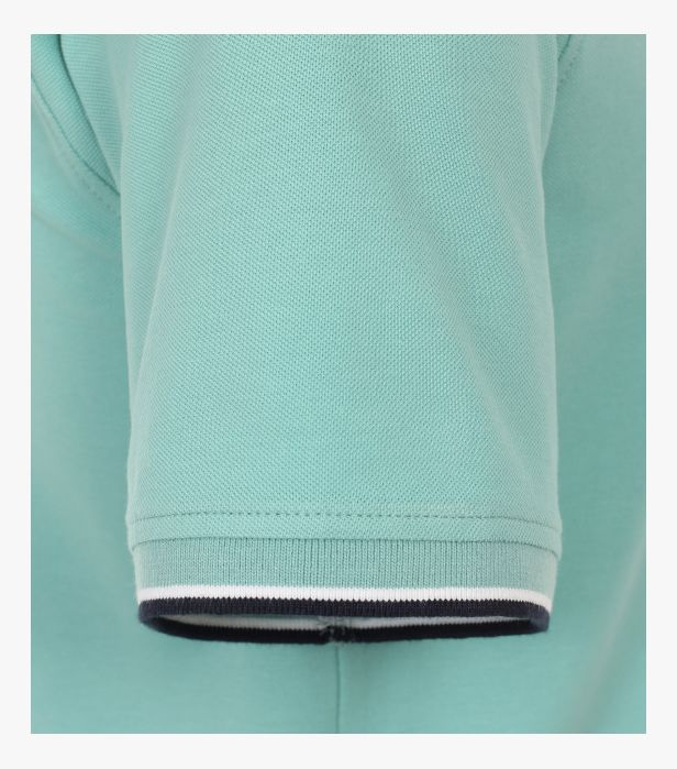 Tricou polo bumbac barbati CASA MODA "Sunshine State" turcoaz deschis [4]