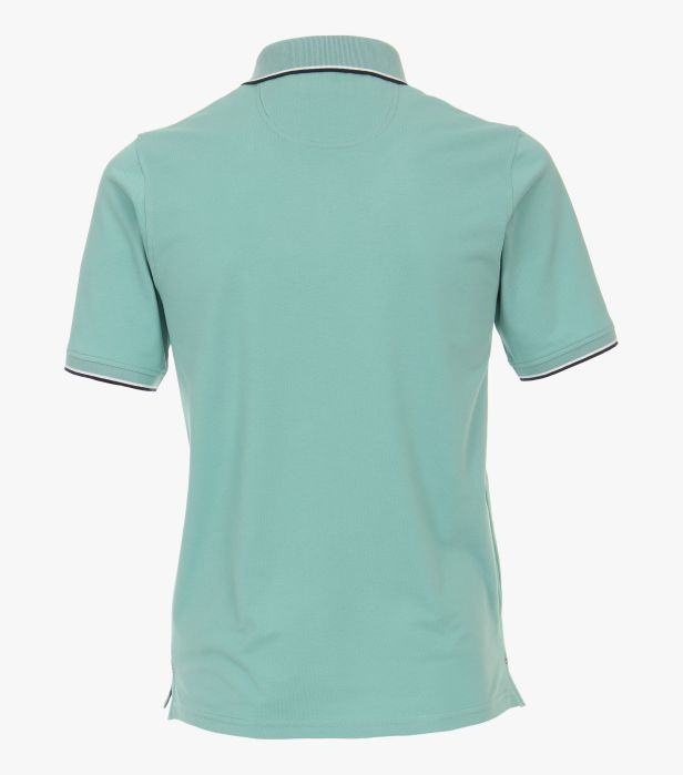 Tricou polo bumbac barbati CASA MODA "Sunshine State" turcoaz deschis [3]