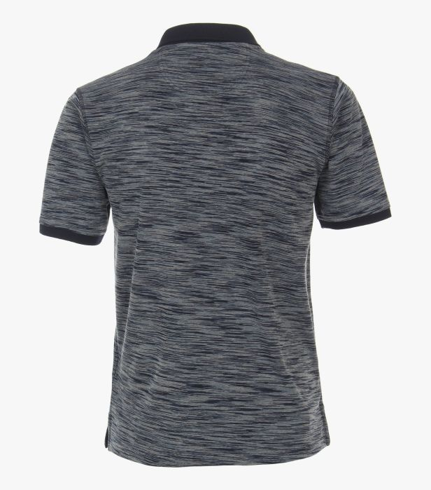 Tricou polo barbati CASA MODA bleumarin melanj [3]