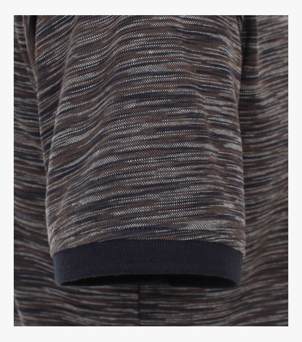Tricou polo barbati CASA MODA oliv melanj [4]