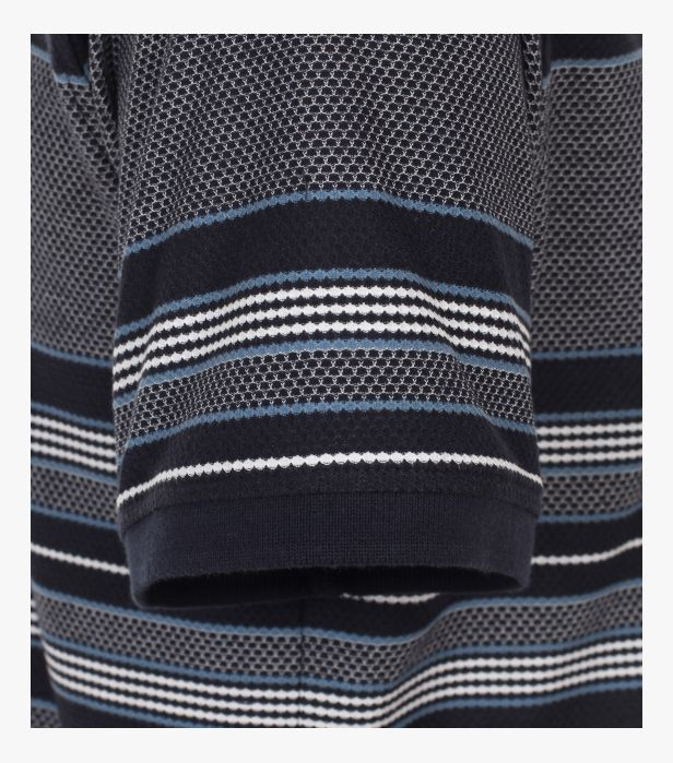 Tricou polo barbati CASA MODA "Sunshine State" bleumarin dungi [4]