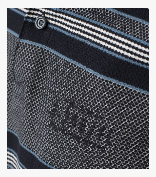 Tricou polo barbati CASA MODA "Sunshine State" bleumarin dungi [5]