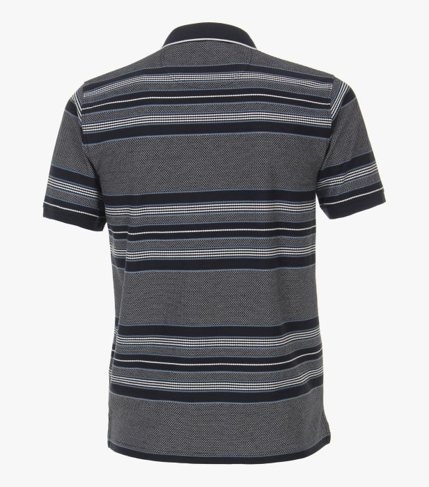 Tricou polo barbati CASA MODA "Sunshine State" bleumarin dungi [2]