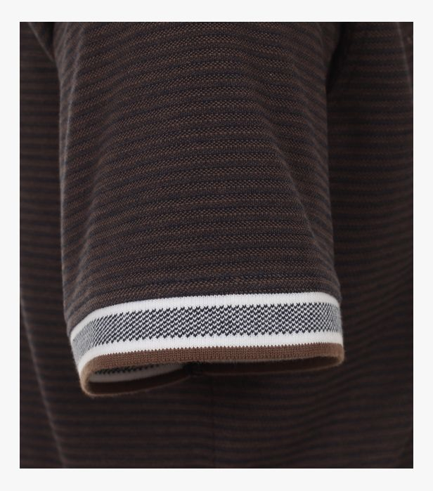 Tricou polo bumbac barbati CASA MODA "Sunshine State" maro [6]