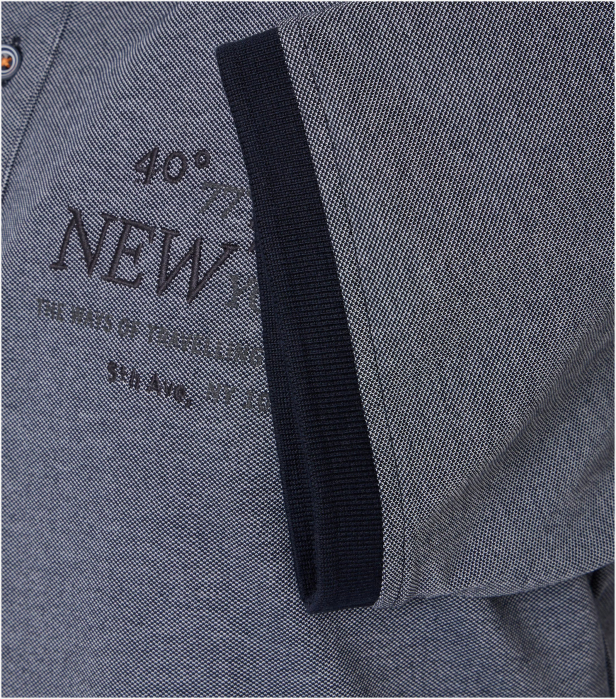 Tricou polo barbati CASA MODA New York albastru [4]