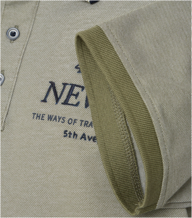 Tricou polo barbati CASA MODA New York oliv [4]