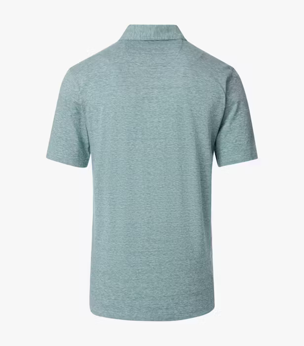 Tricou polo in/bumbac barbati CASA MODA turcoaz melanj [2]