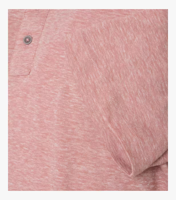 Tricou polo in/bumbac barbati CASA MODA roz melanj [4]