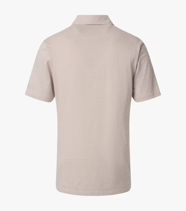 Tricou polo in/bumbac barbati CASA MODA bej melanj [2]