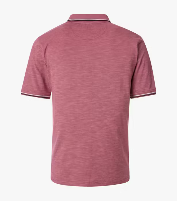 Tricou polo bumbac barbati CASA MODA New York visiniu deschis [2]