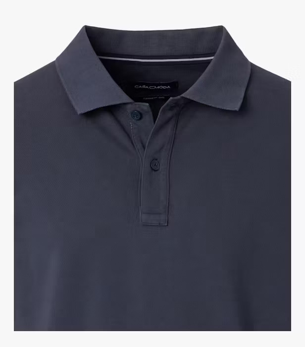 Tricou polo bumbac barbati CASA MODA bleumarin [3]