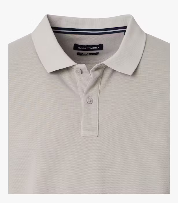 Tricou polo bumbac barbati CASA MODA grej [3]