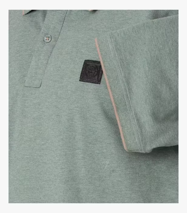 Tricou polo bumbac barbati CASA MODA vernil [4]