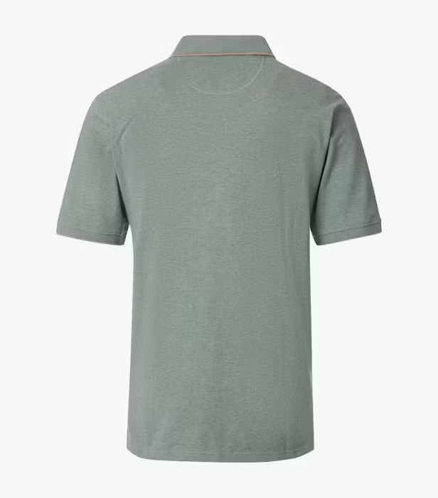 Tricou polo bumbac barbati CASA MODA vernil [2]