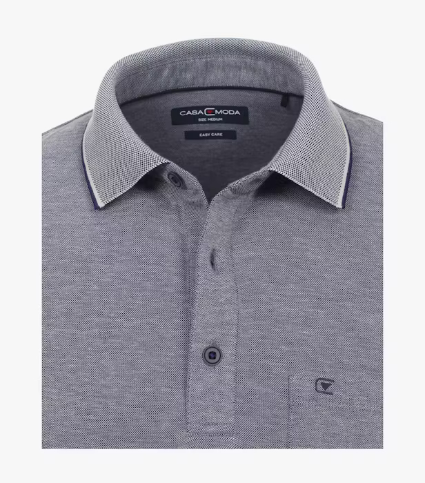 Tricou polo barbati CASA MODA 993106500 albastru pepit [3]