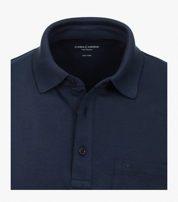 Tricou polo barbati CASA MODA 993106500 albastru inchis [3]