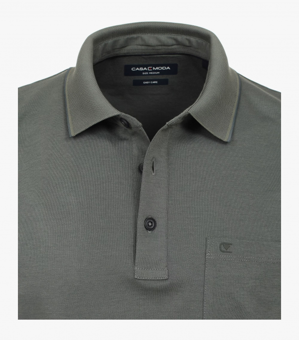 Tricou polo barbati CASA MODA 993106500 kaki [3]