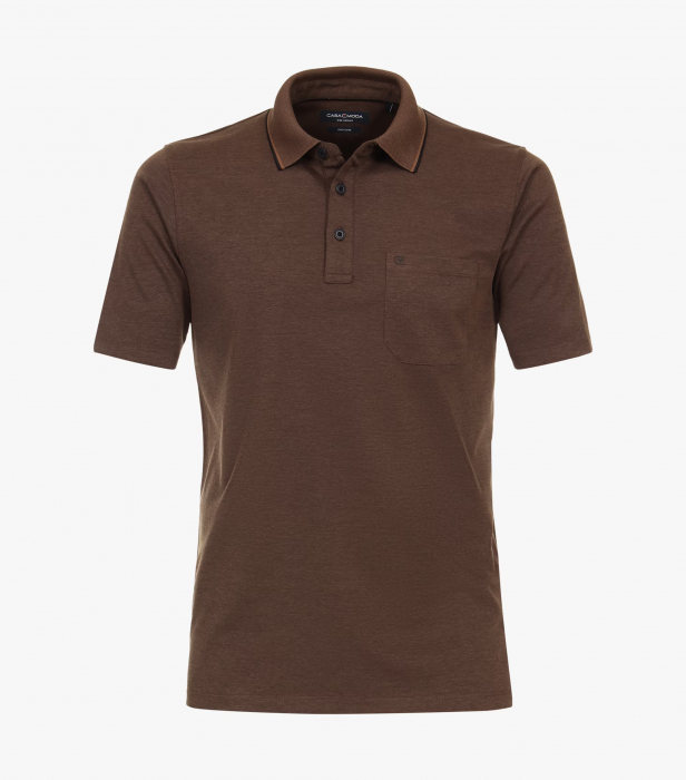 Tricou polo barbati CASA MODA maro [1]