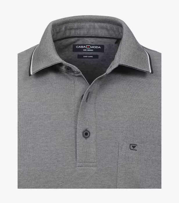 Tricou polo barbati CASA MODA 993106500 gri [3]