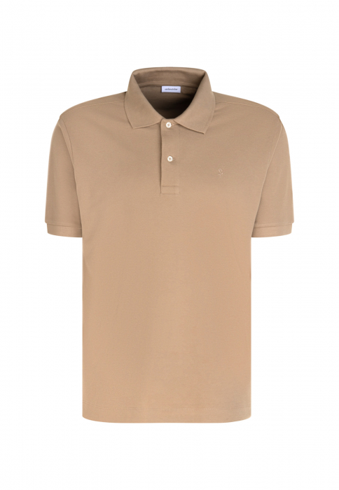 Tricou polo bumbac pique barbati SEIDENSTICKER bej [1]
