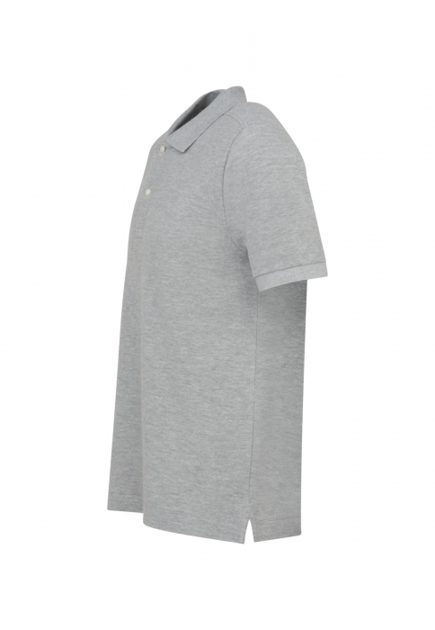 Tricou polo bumbac pique barbati SEIDENSTICKER gri [3]